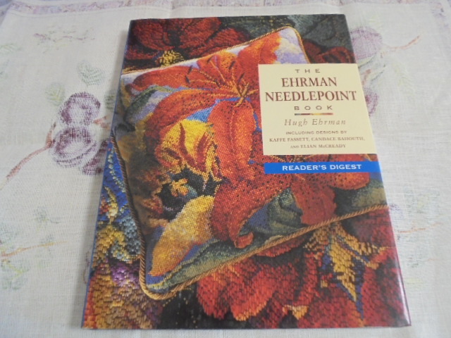 洋書洋書アーマンニードルポイント Ehrman バラ フルーツ タぺ 美しい作品 図案あり 有名アーティストたちによるデザイン多数拍卖