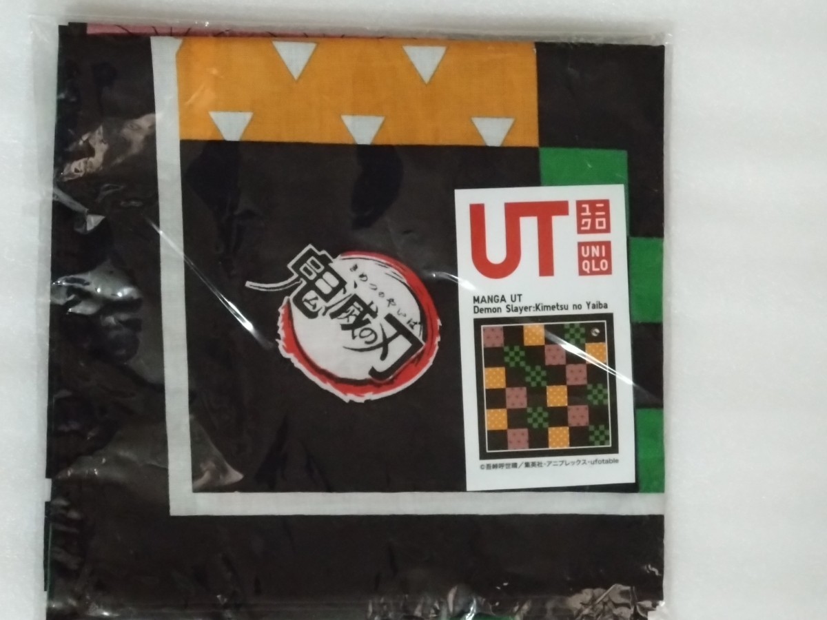 ユニクロ 鬼滅の刃 UT バンダナ 非売品 炭治郎 禰豆子 善逸拍卖