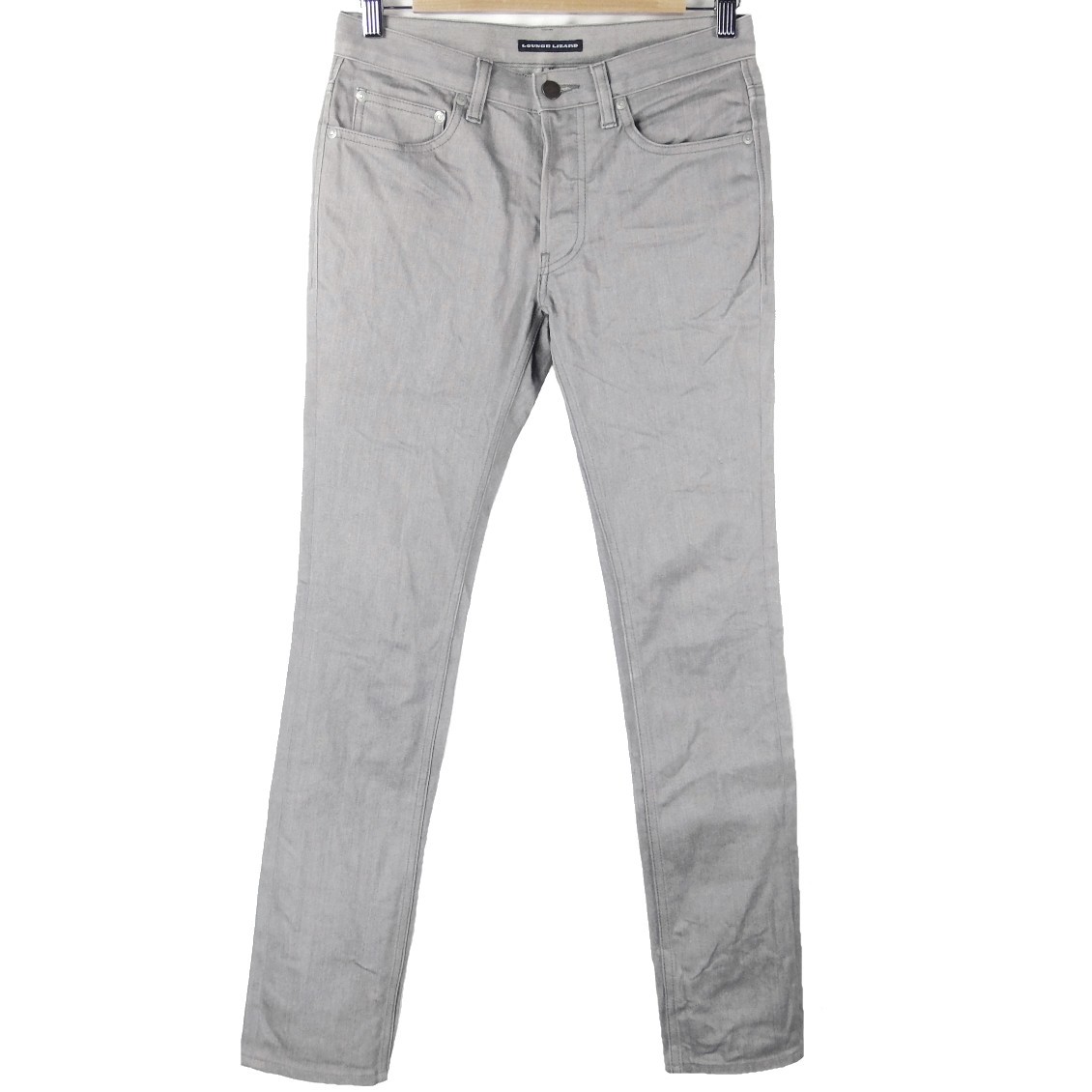 ■LOUNGE LIZARD ラウンジリザード / 3409 / Super Slim Stretch / 日本製 / メンズ / スーパースリム ストレッチ デニムパンツ size 1拍卖