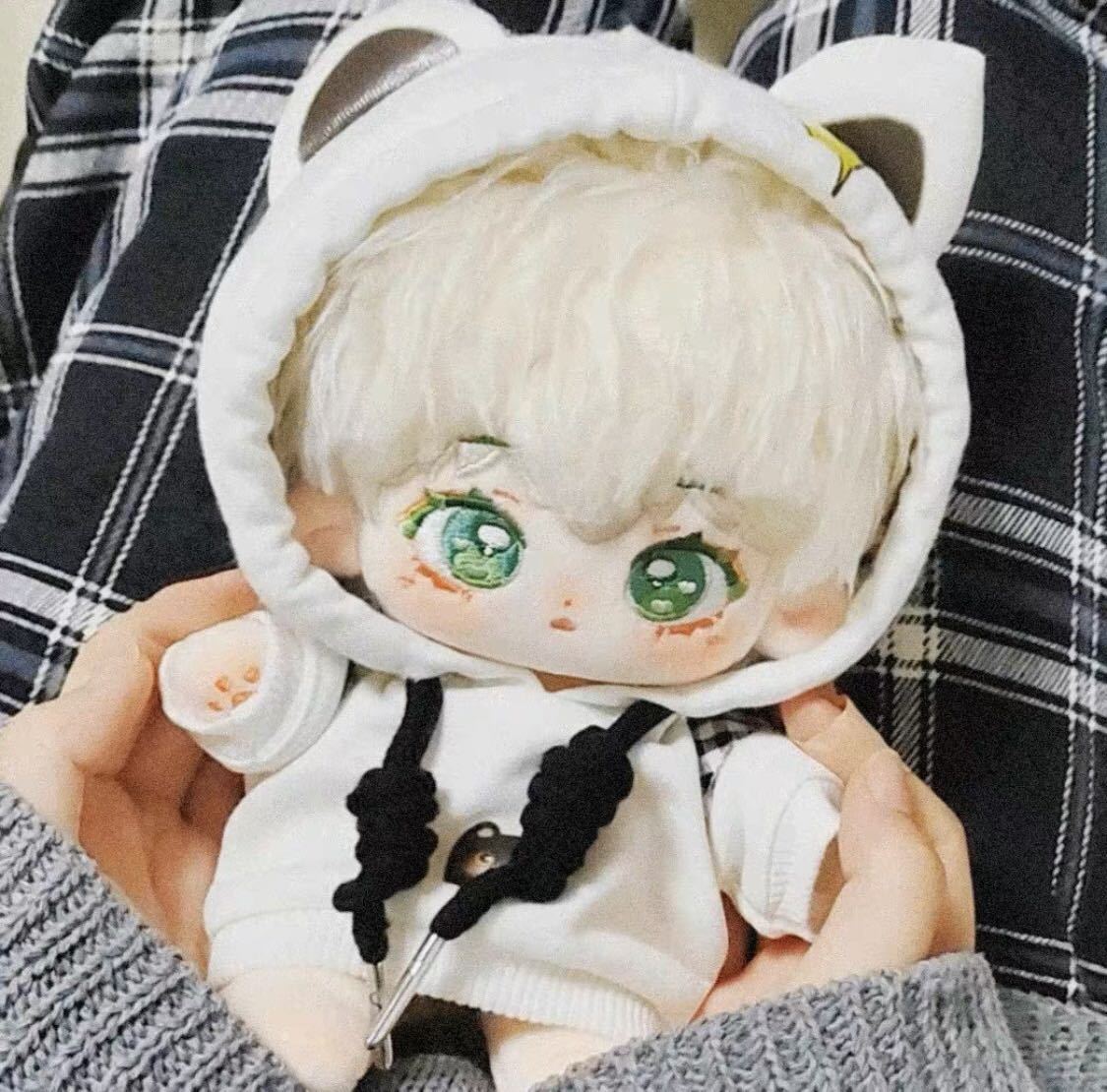 着せ替えぬいぐるみ 20cm 無属性 ぬいぐるみ 棉花娃娃 犬 わんこ 擬人拍卖