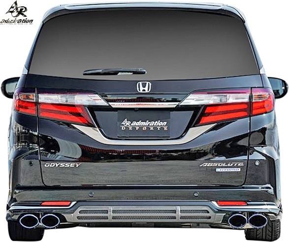 【M's】HONDA RCオデッセイ 中期 RC1 RC2 RC4 (H29.11-R02.10) Admiration DEPORTE リアハーフスポイラー V1 // アドミレイション 社外拍卖