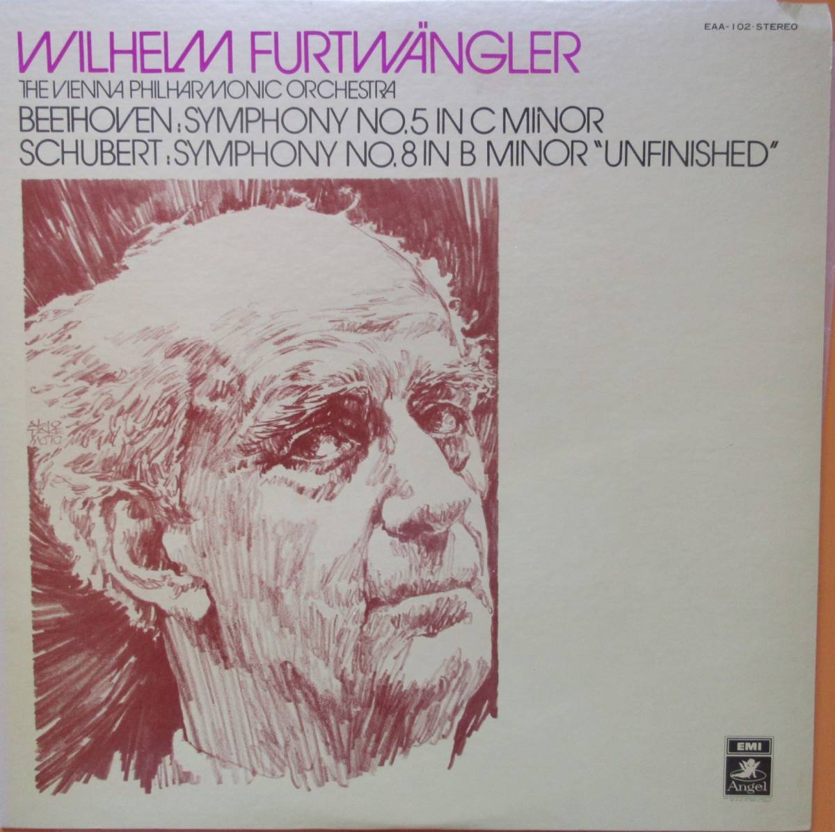 S001 フルトヴェングラー ベートーベン 交響曲第5番、シューベルト 交響曲第8番 ウィーン・フィル拍卖