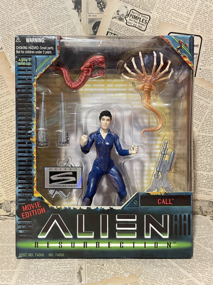 ☆1990年代/エイリアン/アクションフィギュア/即決ビンテージ/Kenner/Alien Resurrection/Action Figure(Call/MIB) MO-113拍卖