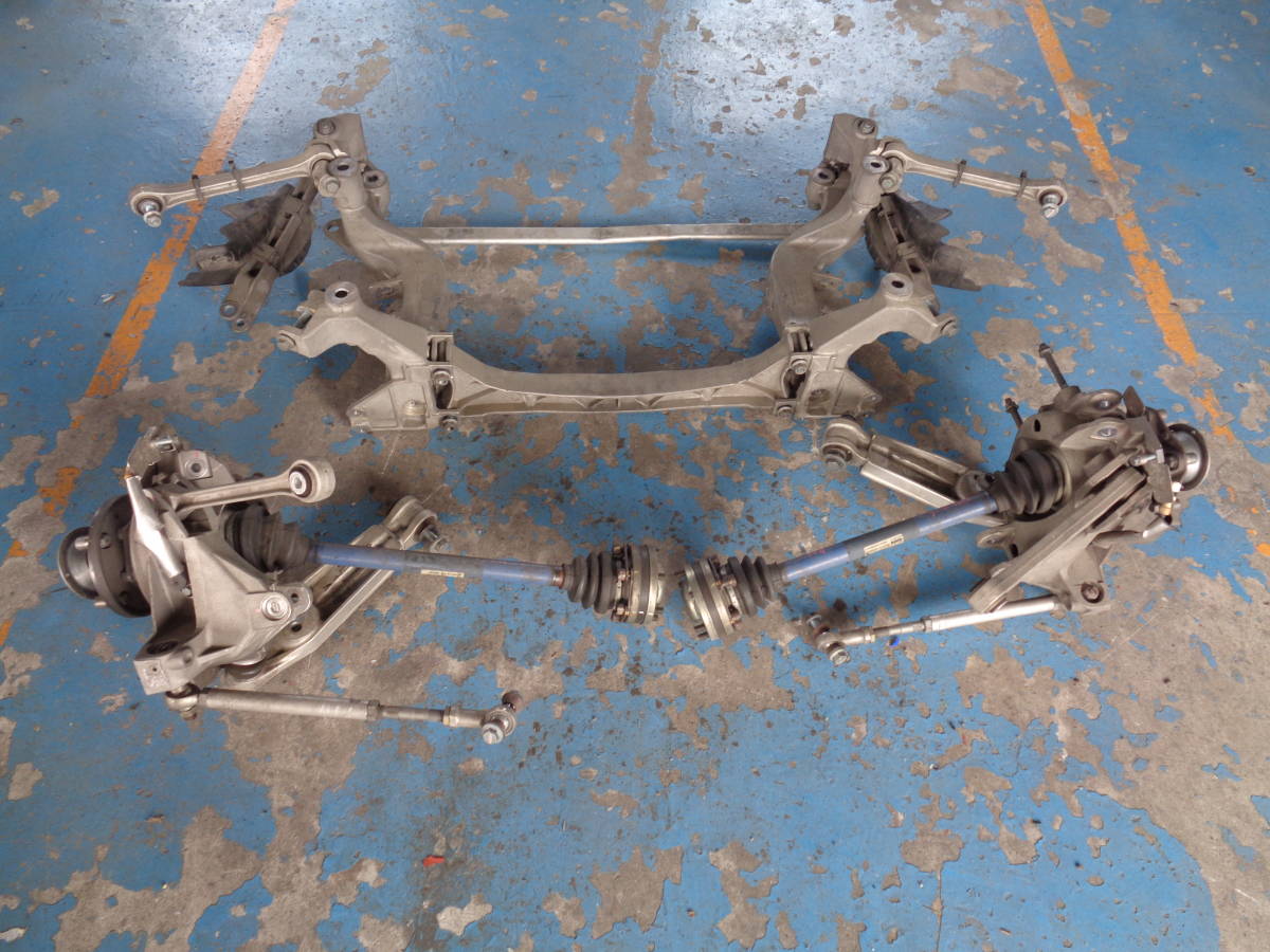 ポルシェ 997 GT3 CUPカー 純正 リア 左右 ナックル ハブ センターロック メンバー アーム ドライブシャフト 一式拍卖