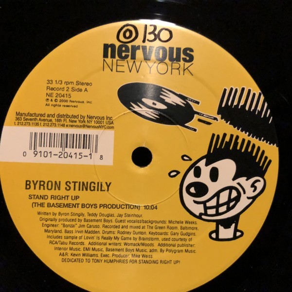 Byron Stingily / Stand Right Up拍卖