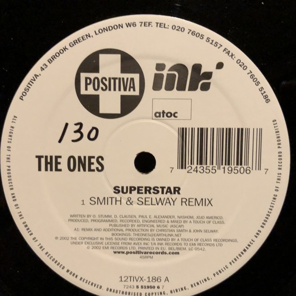 The Ones / Superstar拍卖