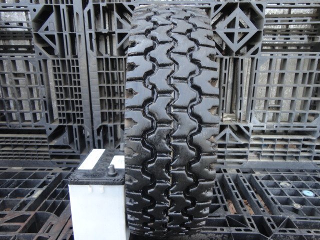 ●4637 送料無料 冬 美品8分山 ブリヂストン INDUSTRIAL SNOW01 6.50-10 10PLY 1本 2020年製拍卖