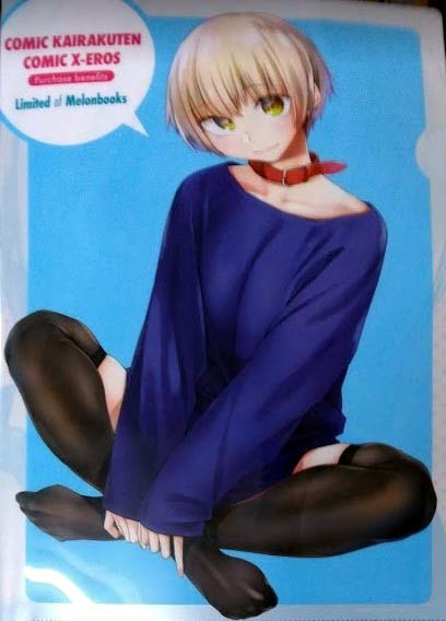 えーすけイラスト 特製A4クリアファイル 「COMIC 快楽天 2020年8月号+COMIC X-EROS #85」 メロンブックス同時購入特典拍卖
