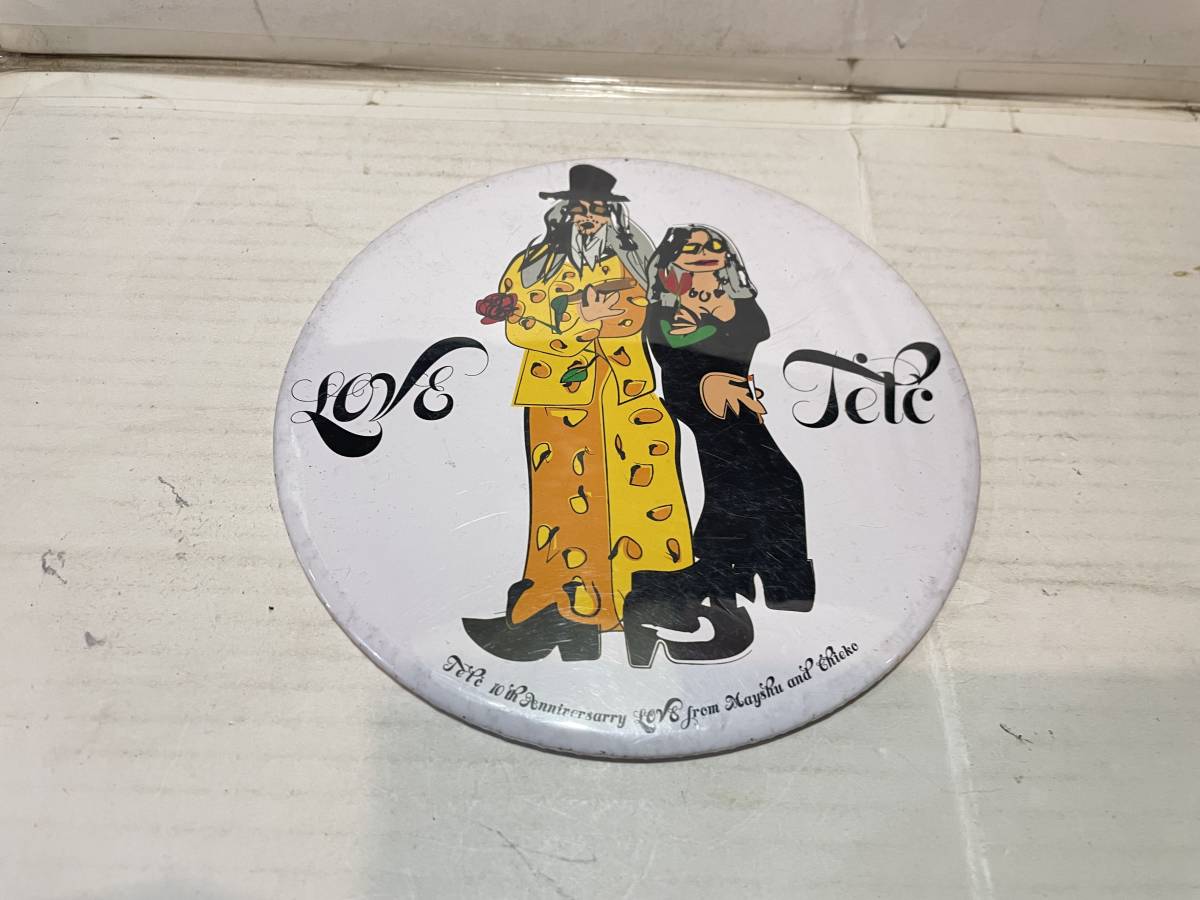 缶バッチ 音楽 LOVE 10周年記念 Tetc from Mayshu and chieko拍卖