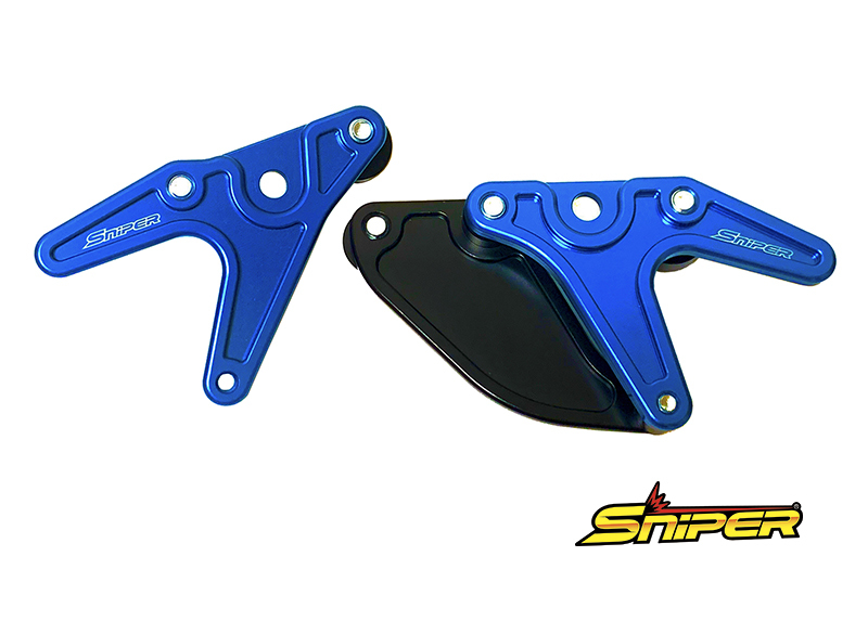 ZX-25R ZX-4R Z650RS NINJA650 Z650 レーシングスタンドフック 青 スプロケットガード付 タイプC SNIPER スナイパー SP0099BL拍卖