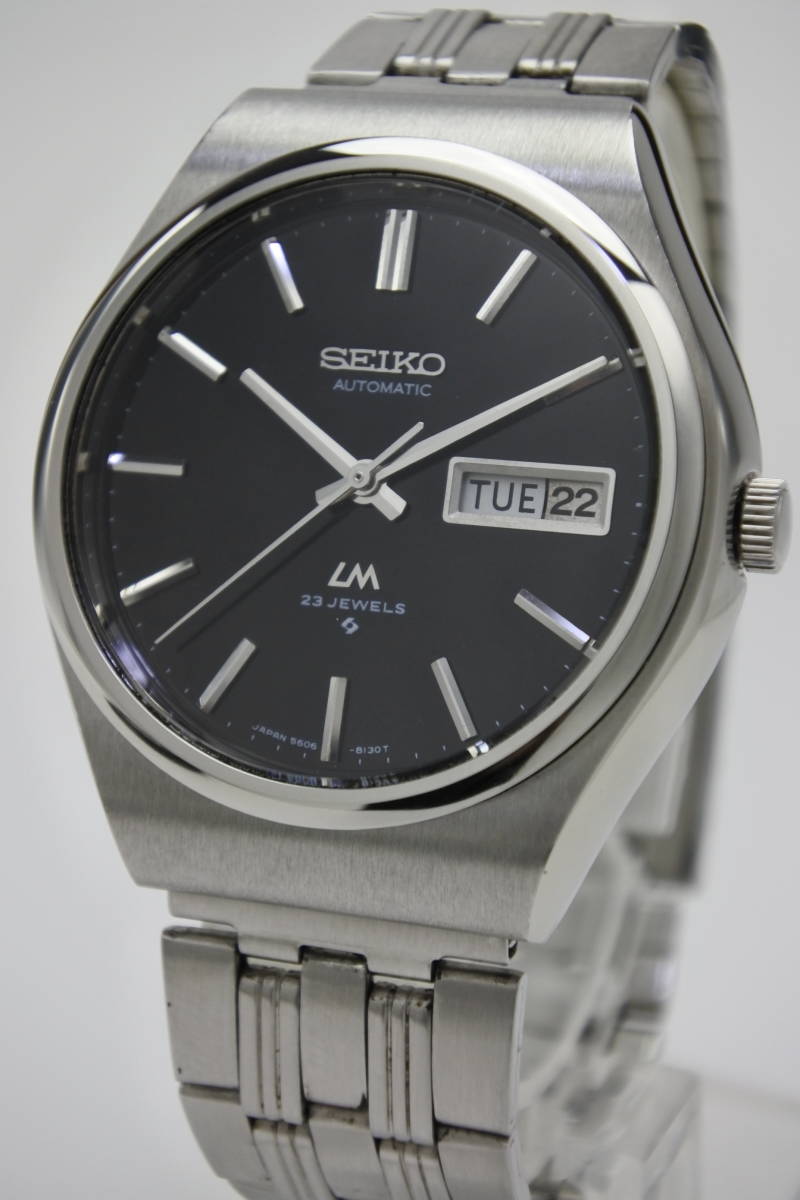 国産名機 *1975年製 SEIKO セイコー ロードマチック 56系優秀機械 5606-8090 23石 自動巻紳士腕時計 諏訪工場製 OH済美品拍卖