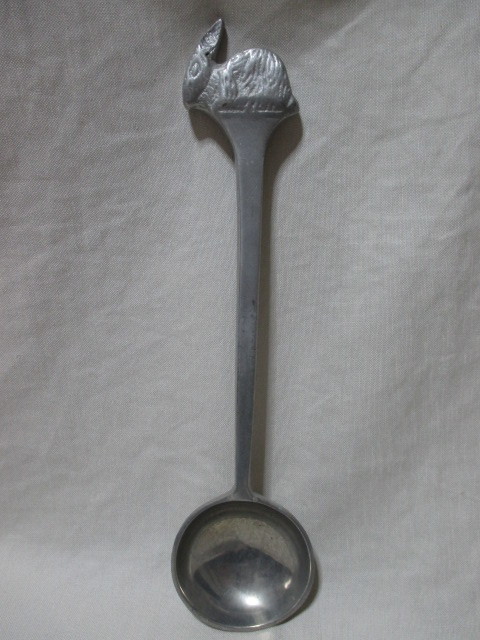 即決★USA ヴィンテージ ウサギ うさぎ おたま 飾り・雑貨/真鍮?拍卖