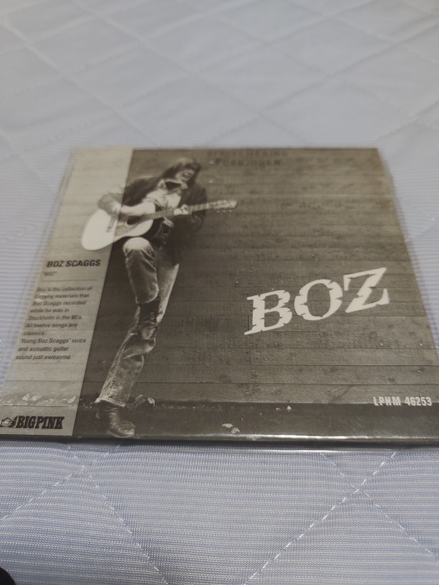 超極少生産CD/韓国盤/幻のデビューCD Boz Scaggs★Boz 1965年/リマスター初CD化 Big Pink★ボズ・スキャッグス★ボブ・ディラン★Bob Dylan拍卖