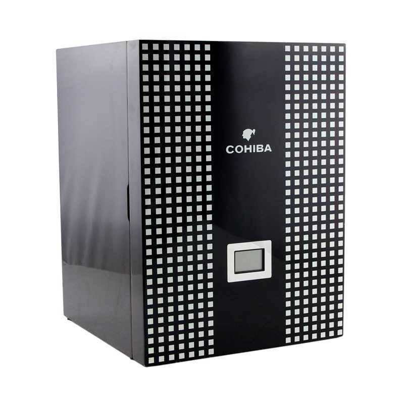 コイーバ高級4引き出し高光沢仕上げ木製classcial behike葉巻ヒュミドール収納ボックスw/湿度計加湿器拍卖