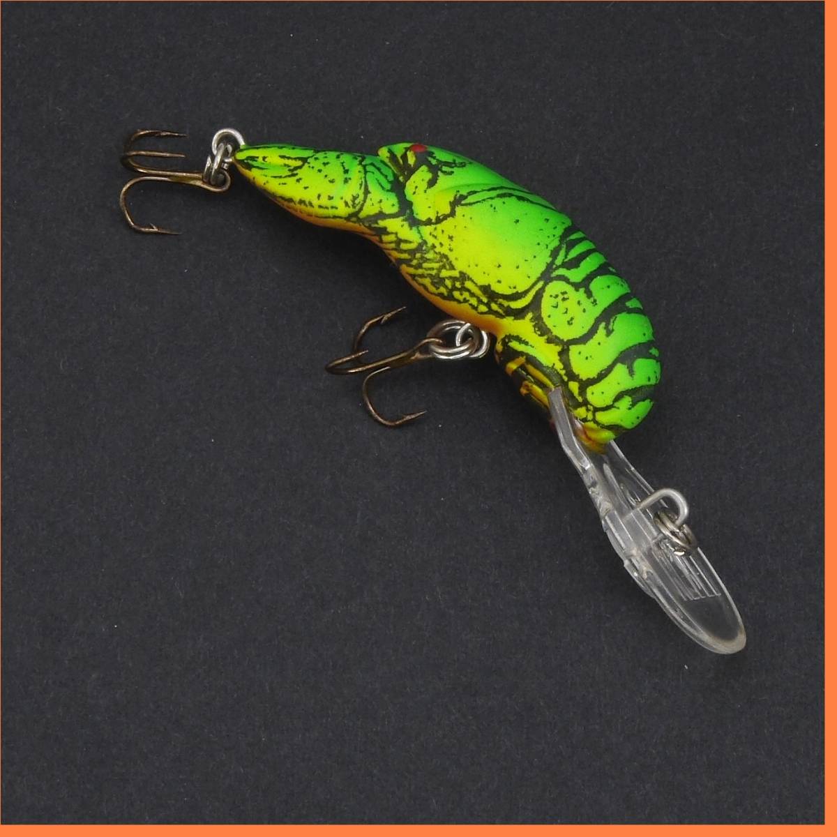 bレーベル ディープティニーウィークローフィッシュ D77 /38 ホットチャート Deep Teeny Wee Crawfish REBEL拍卖
