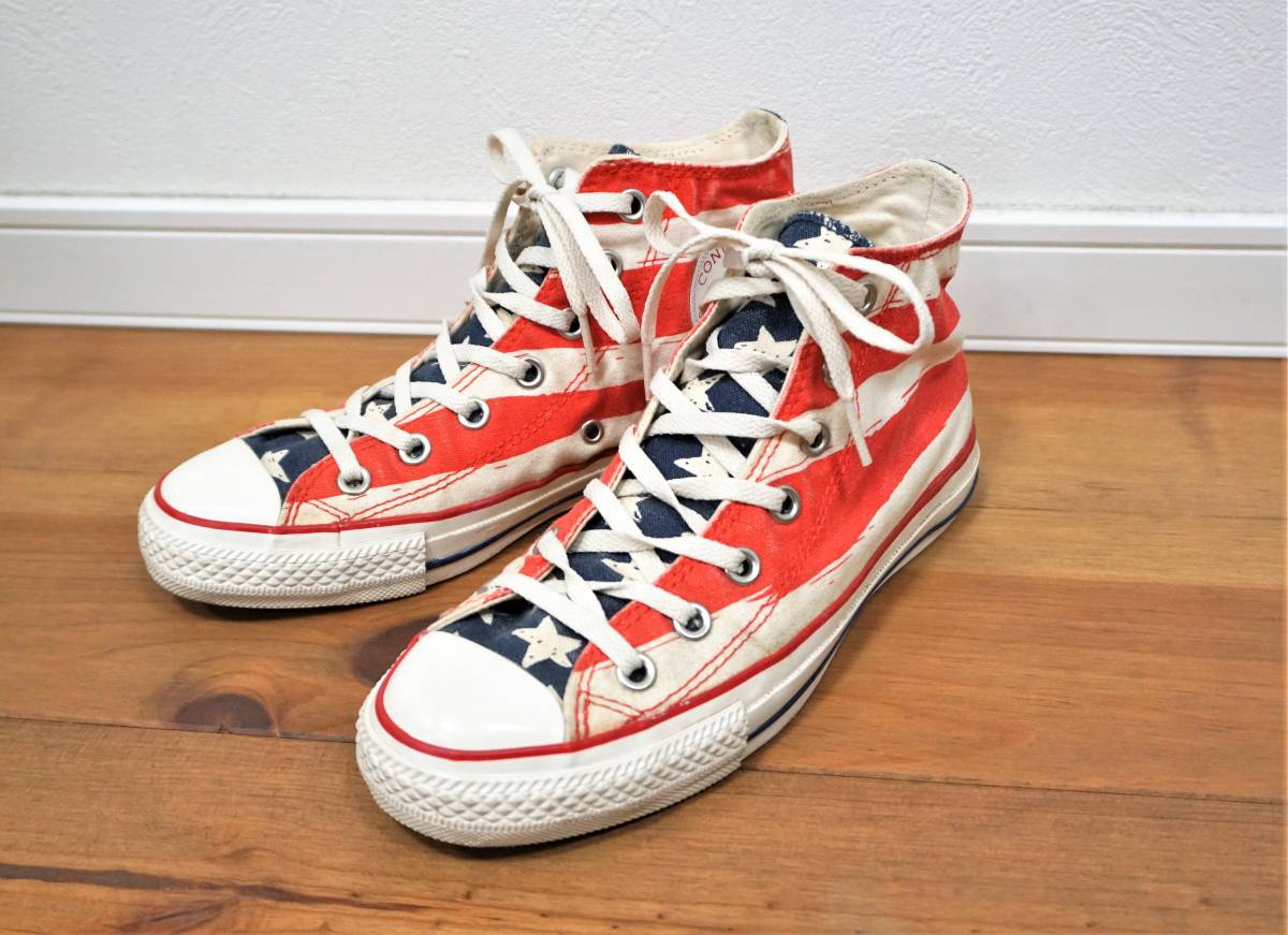 CONVERSE 星条旗オールスターHi US ORIGINATOR 24cm拍卖