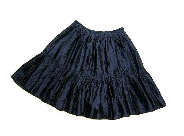 Sisii シシ シルクギャザーフレアスカート拍卖