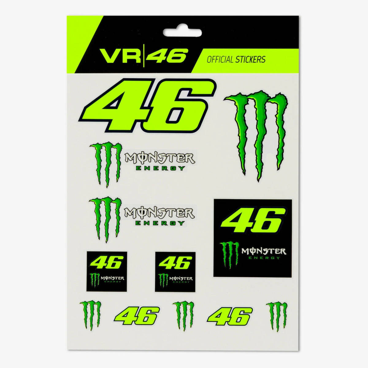 ★送料無料★Valentino Rossi VR46 Monster Dual ヴァレンティノ ロッシ モンスター デカール ステッカー セット拍卖