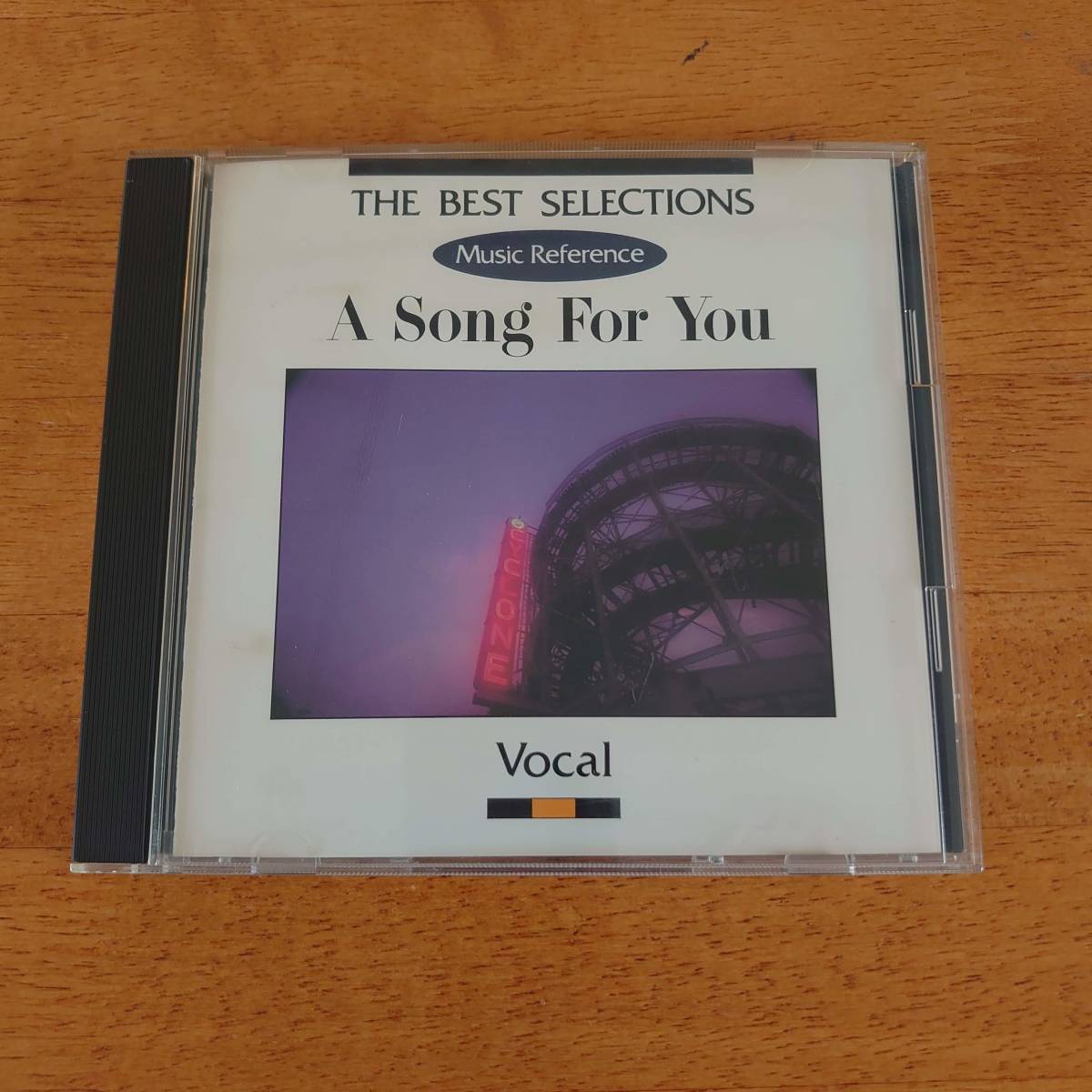 THE BEST SELECTIONS Music Reference A Song For You Vocal ソング・フォー・ユー【ヴォーカル】 【CD】拍卖