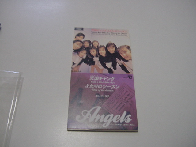 CDS「天国ギャング/二人のシーズン エンジェルス」ステッカー付/オールディーズ日本語カバー/ゾンビーズ/アイドルグループ拍卖