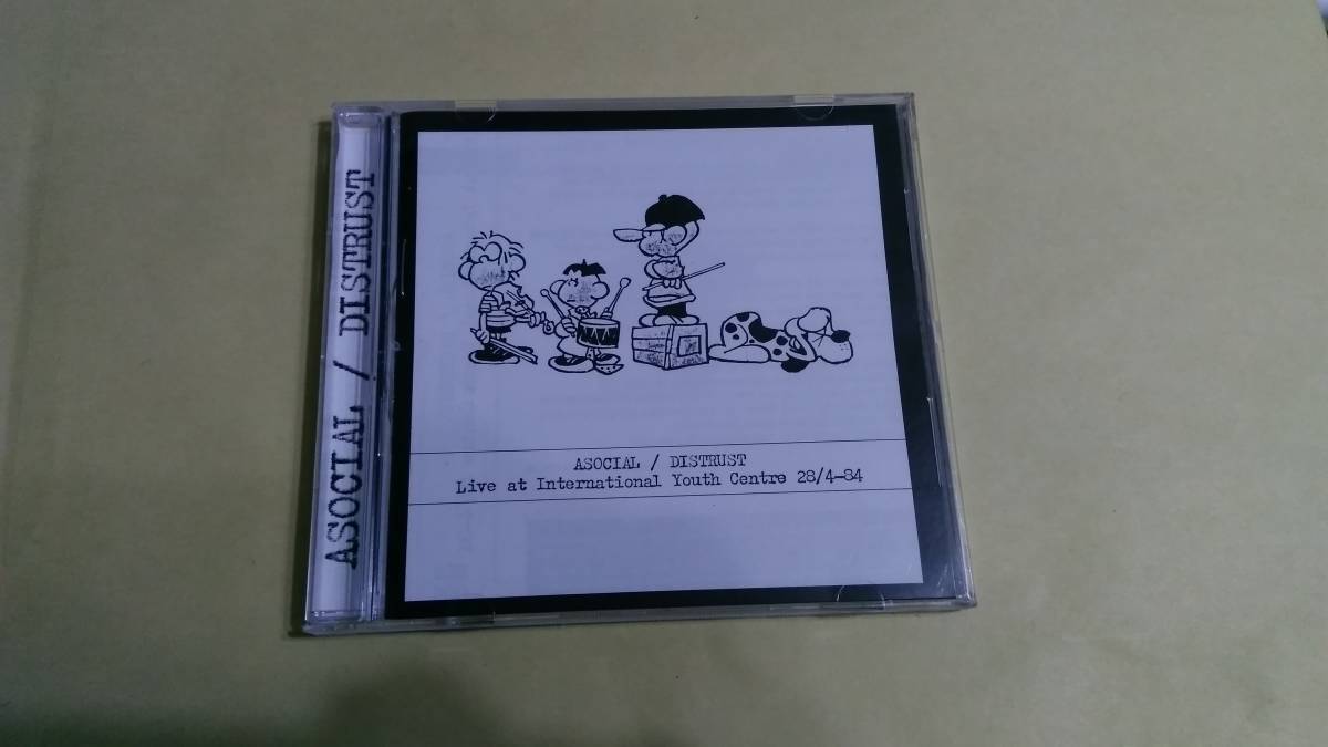 Asocial / Distrust - Live At International Youth Centre 28/4-84☆Uncurbed Parasit Dellamorte Distrust Society Gang Rape拍卖