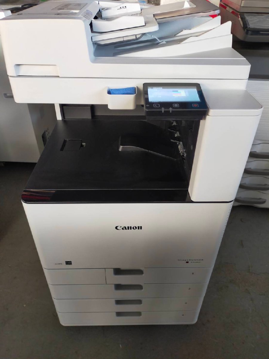 T■印字17377枚! Canon/キヤノン A3カラー複合機 imageRUNNER C3020F C/F/P/S 4段 両面印刷 ADF 無線LAN 整備済み【C0315Z8】拍卖