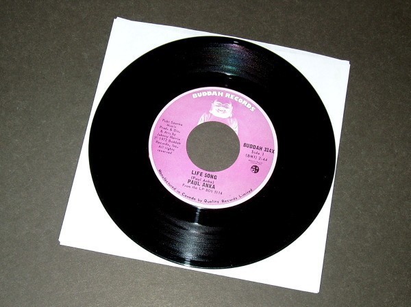 PAUL ANKA Life Song カナダ盤シングル Buddah拍卖