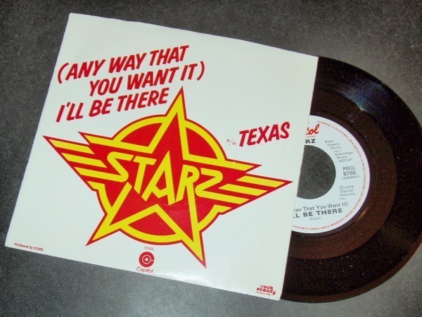 STARZ (Any Way That You Want It) I'll Be There M/S カナダ盤シングルPR拍卖