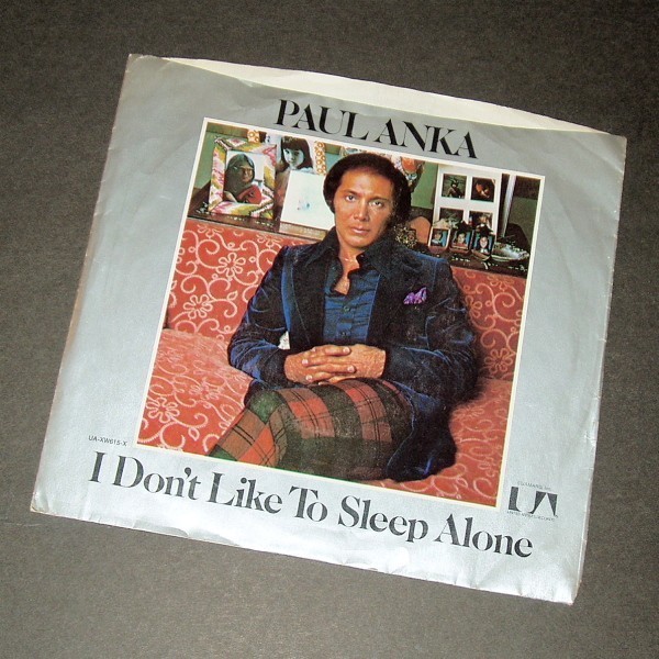 PAUL ANKA I Don't Like to Sleep Alone アメリカ盤シングル UA拍卖