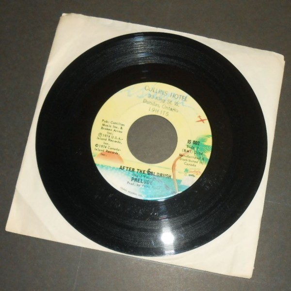 PRELUDE After the Gold Rush カナダ盤シングル Island 1974 Neil Young拍卖