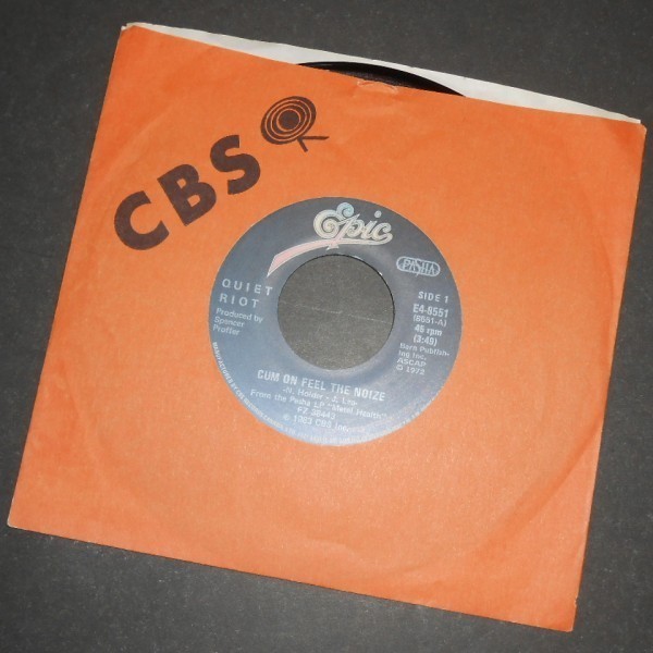 QUIET RIOT Cum on Feel the Noize カナダ盤シングル SLADEカバー拍卖