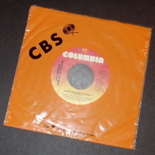 RAY CHARLES Seven Spanish Angels カナダ盤シングル カントリー拍卖