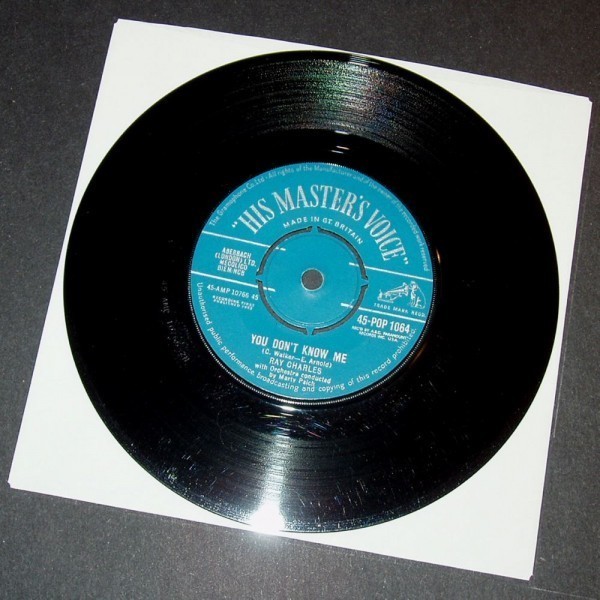 RAY CHARLES You Don't Know Me UK盤シングル HMV 1962拍卖