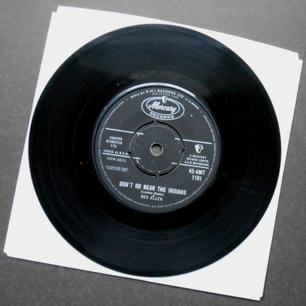 REX ALLEN Don't Go Near the Indians UK盤 Mercury 1962拍卖