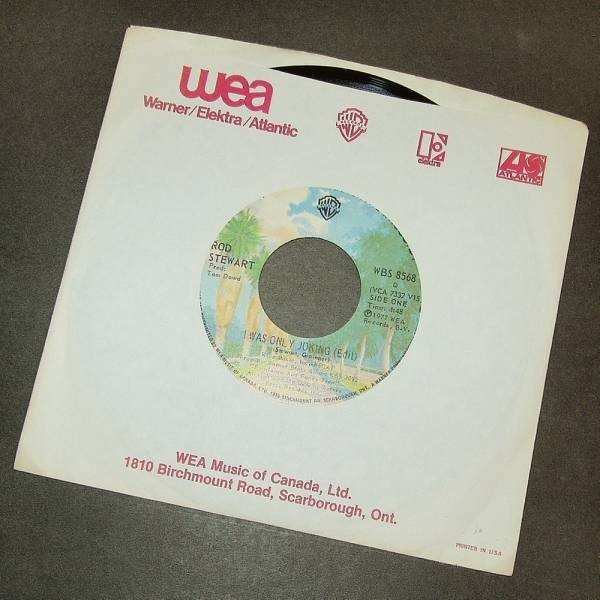 ROD STEWART I Was Only Joking (Edit) カナダ盤シングル拍卖