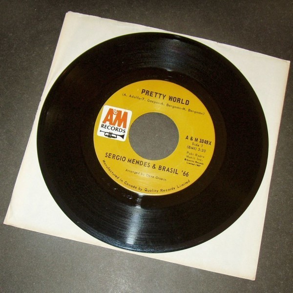 SERGIO MENDES & BRASIL '66 Pretty World カナダ盤シングル A&M拍卖