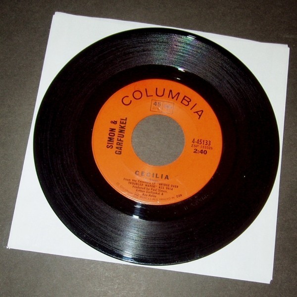 SIMON & GARFUNKEL いとしのセシリア カナダ盤シングル拍卖