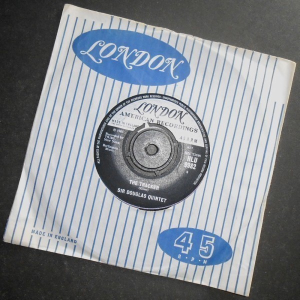 SIR DOUGLAS QUINTET The Tracker UK盤シングル London 1965拍卖