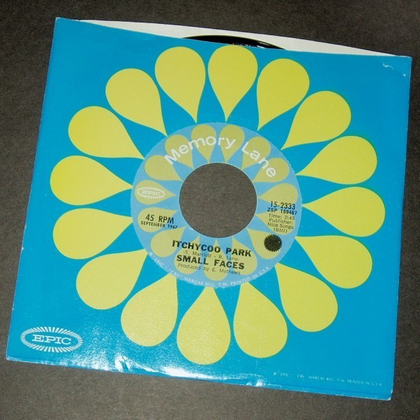 SMALL FACES Itchycoo Park アメリカ盤シングル再発 Epic拍卖
