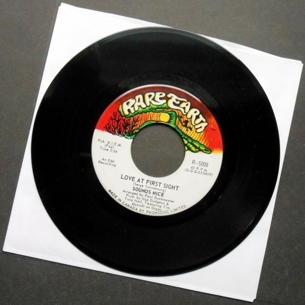 SOUNDS NICE Love at First Sight カナダ盤シングル 1969 Je t'aime ...拍卖