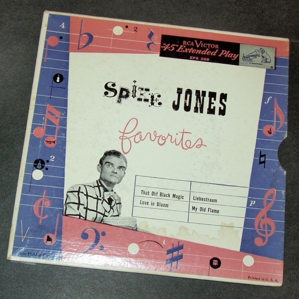SPIKE JONES Favorites カナダ盤4曲入りEP 元祖冗談音楽拍卖
