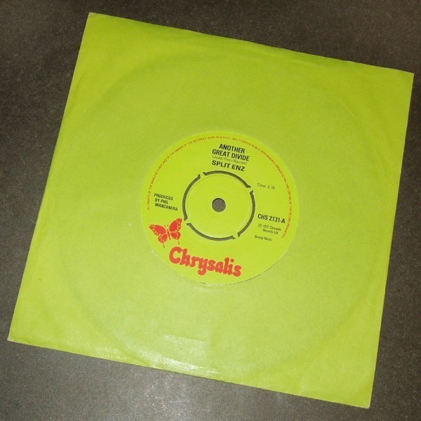 SPLIT ENZ Another Great Divide UK盤シングル Phil Manzanera拍卖