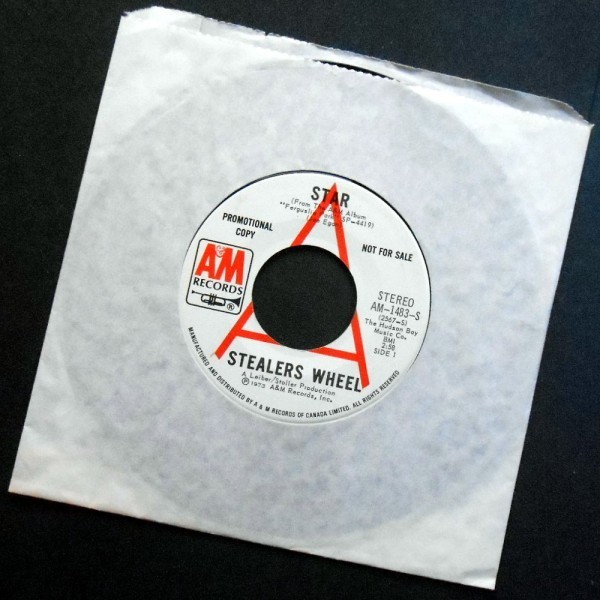 STEALERS WHEELS Star S/M カナダ盤シングルPR A&M 1973拍卖