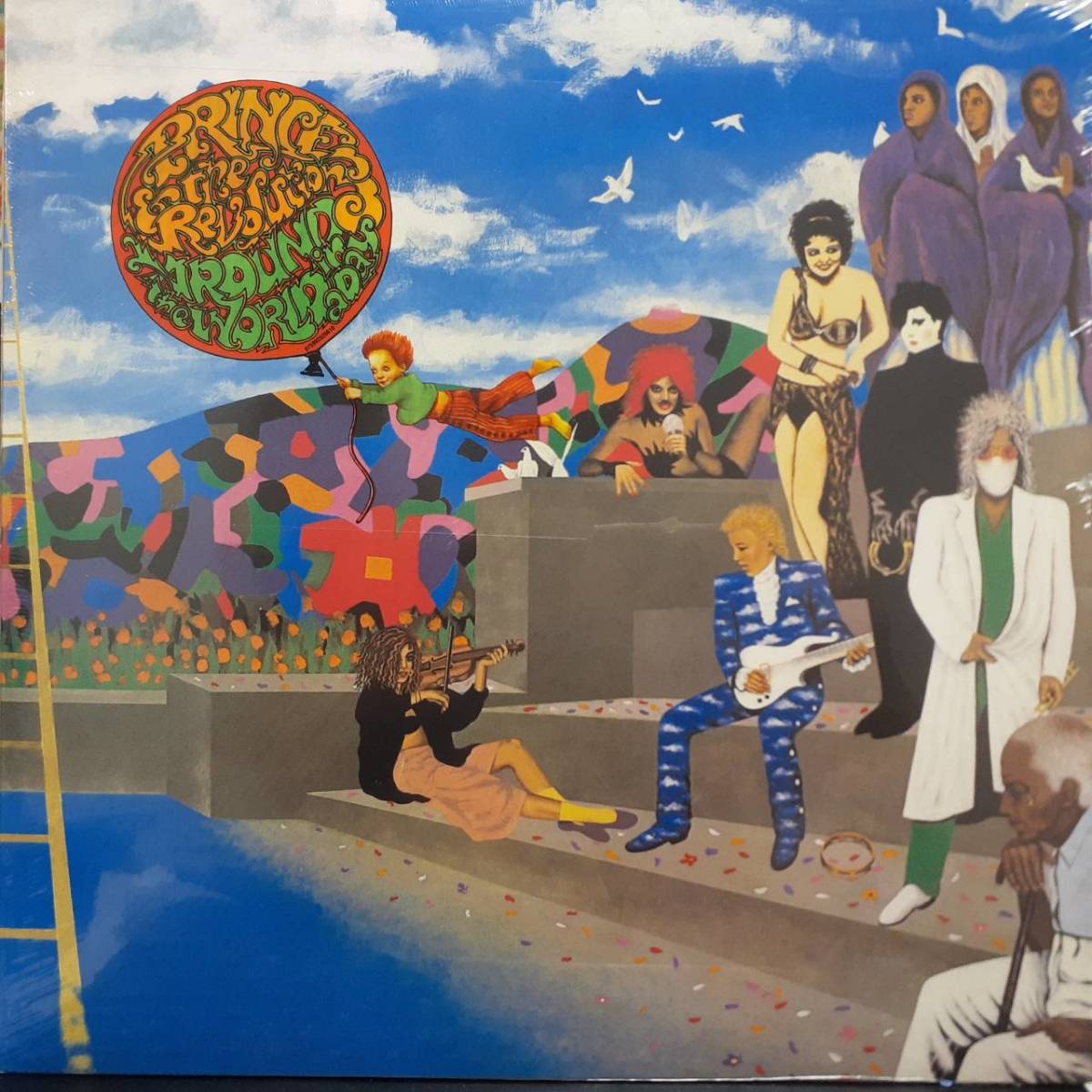 奇跡 未開封シールド!オランダ盤LP!Prince And The Revolution / Around The World In A Day 1985年作 Paisley Park 075992528610 Sealed拍卖