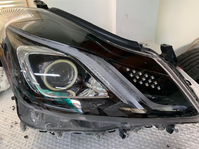 現物ライト預かり加工 200系クラウンライト 210後期クラウンアスリート インナー移植加工 ライト加工 ワンオフ加工 アクリル加工拍卖