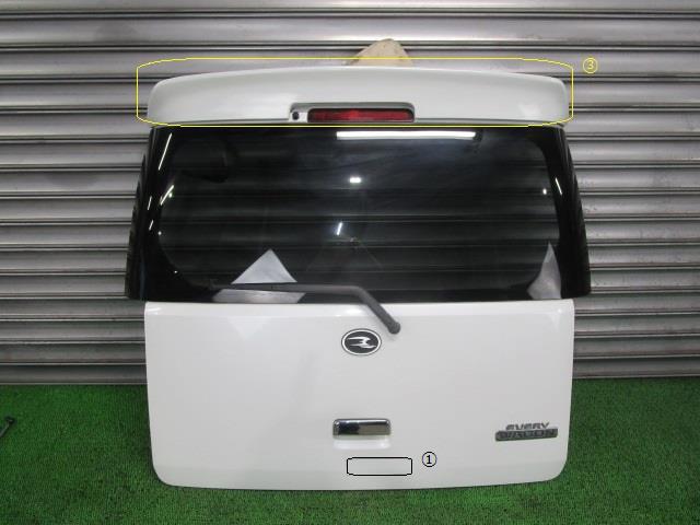 エブリィ ABA-DA64W バックドア リアゲート 69100-68H52 Z7T パールホワイト /39868拍卖
