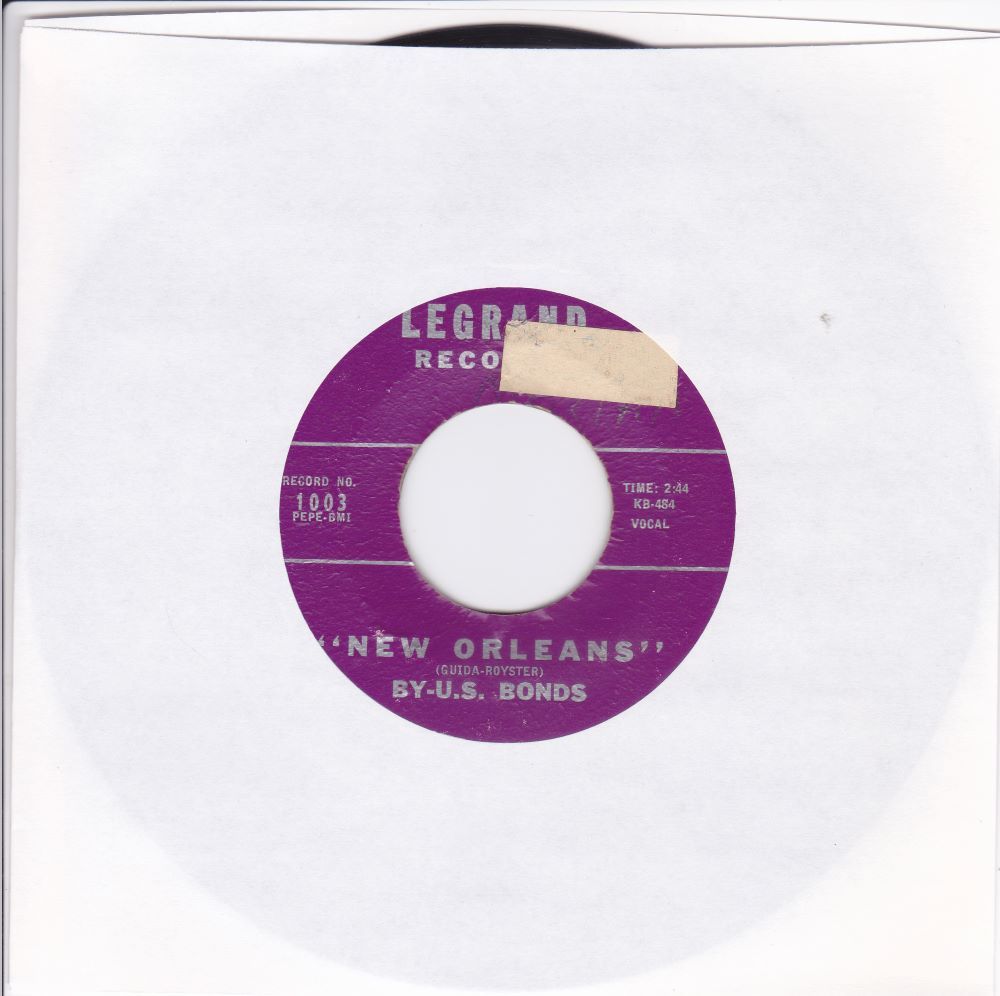 ■中古品■U.S. Bonds/New Orleans + please forgive me(USED 7 INCH SINGLE)拍卖