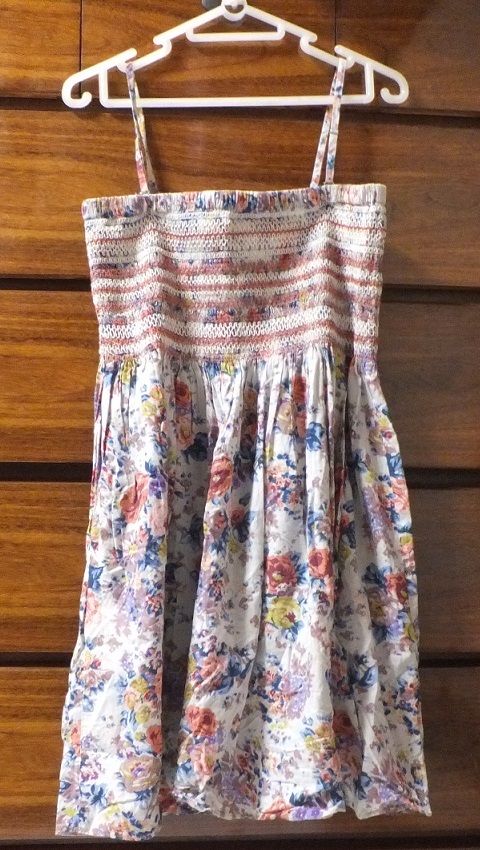 ナチュラルビューティベーシック NBB チュニック 花柄 Mサイズ カットソー拍卖