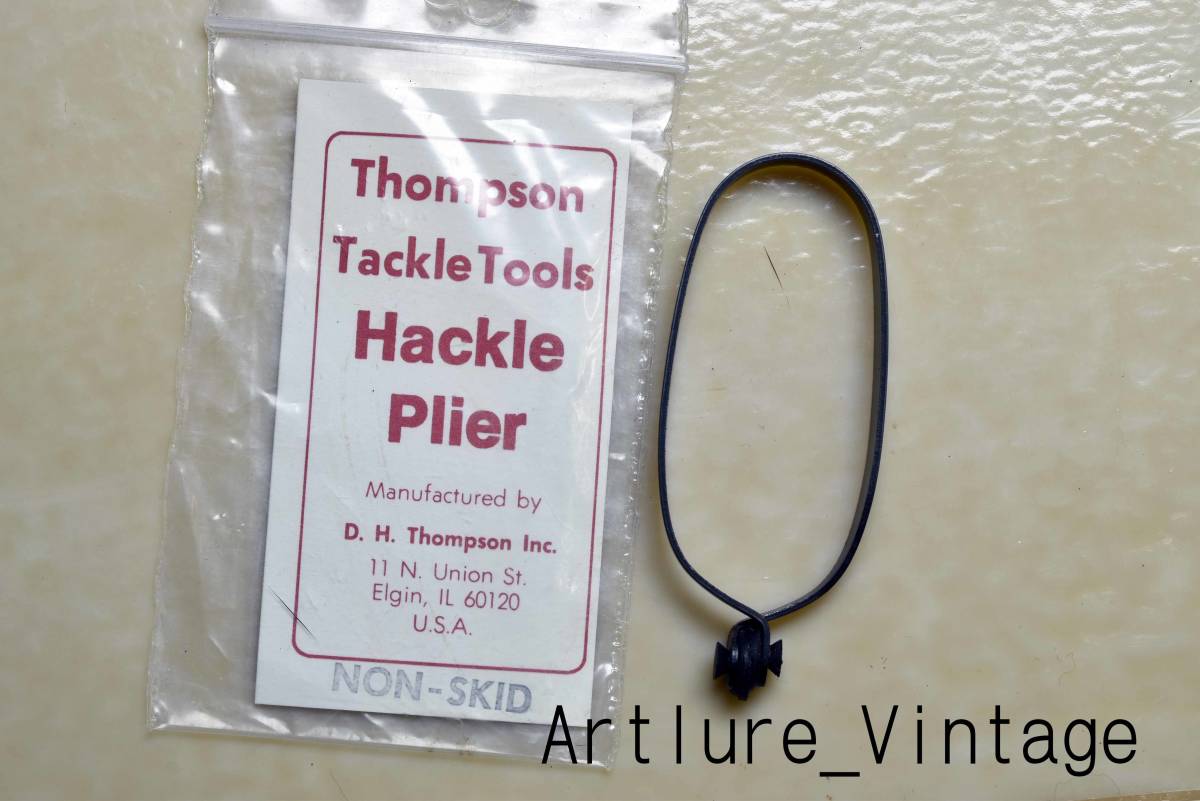 VINTAGE HACKLE PLIER THOMPSON USA 10326-317 #FLY #HACKLEPLIER #THOMPSON拍卖