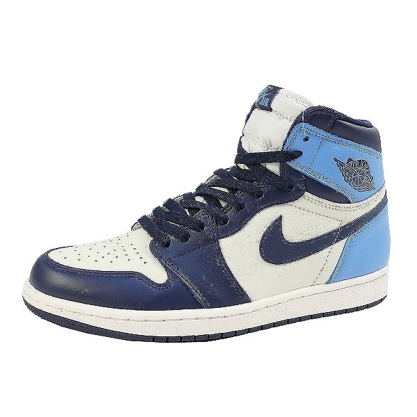 NIKE ナイキ AIR JORDAN 1 RETRO HIGH OG “OBSIDIAN” 555088-140 スニーカー 紺 Size 【28.5cm】 【新古品・未使用品】 20769364拍卖